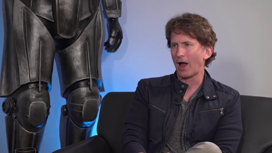 Тодд Говард на интервью по сериалу «Fallout» (Фоллаут)