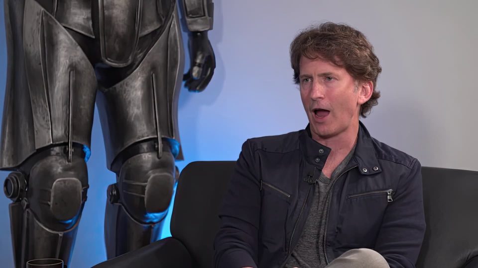 Тодд Говард на интервью по сериалу «Fallout» (Фоллаут)